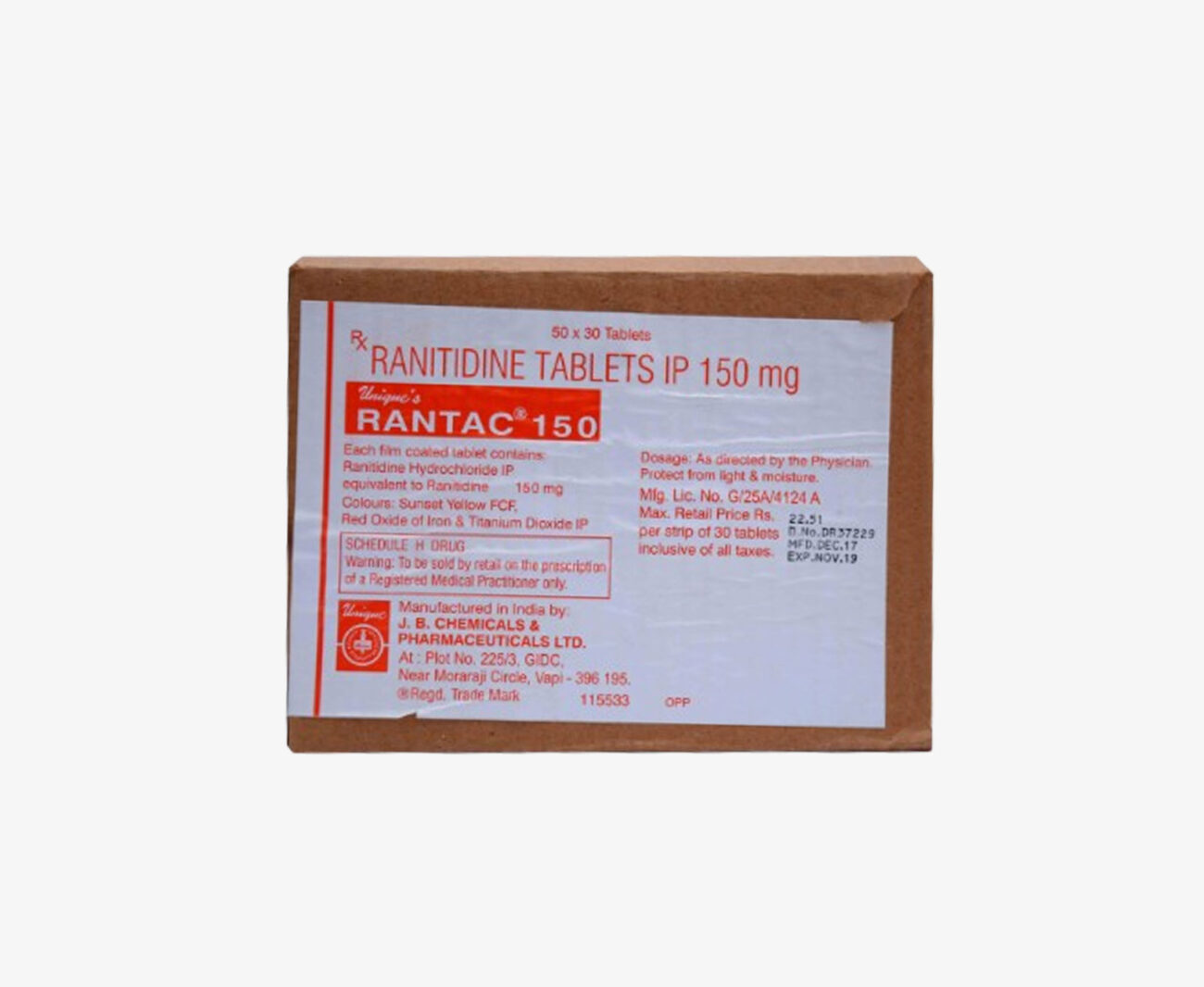 Rantac 150 - ACS Pharma